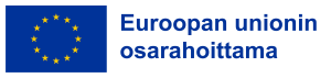 Euroopan unionin osarahoittama -logo.